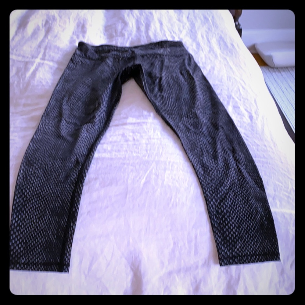 Varley snake print leggings